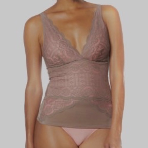 Rhonda Shear Lace Detail Camisole - Picture 1 of 7